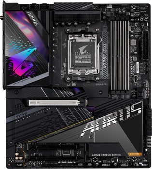 Материнська плата Gigabyte X670E Aorus Xtreme (sAM5, AMD X670, PCI-Ex16)