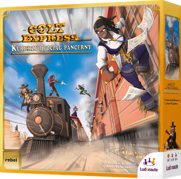 Додаток до настільної гри Rebel Colt Express: Кур'єри та бронепоїзд (3760269592551)