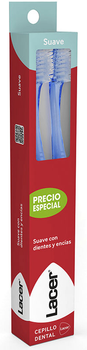 Набір класичних щіток Lacer Cepillo Dental Adulto Suave 2 шт (8430340040077)
