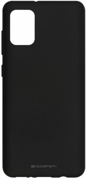 Панель Goospery Mercury Silicone для Samsung Galaxy A31 Black (8809724849559)