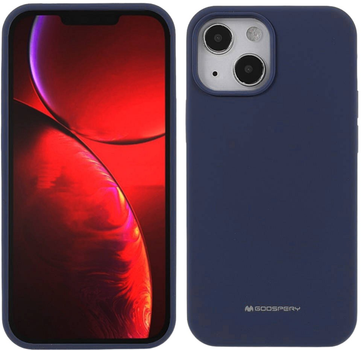 Панель Goospery Mercury Soft для Apple iPhone 13 Midnight Blue (8809824767999)