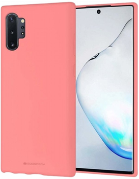 Etui Goospery Mercury Soft do Samsung Galaxy Note 10+ Różowy (8809661864790)