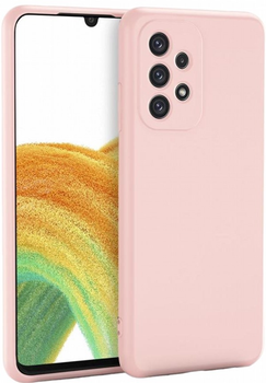 Etui Goospery Mercury Soft do Samsung Galaxy A33 Różowy piasek (8809842242089)
