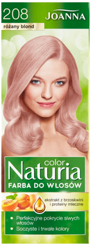 Farba do włosów Joanna Naturia Color 208 Różany Blond 100 ml (5901018017873)