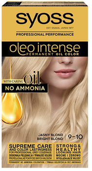 Farba do włosów Syoss Oleo Intense trwale koloryzująca z olejkami 9-10 Jasny Blond (9000100814379)