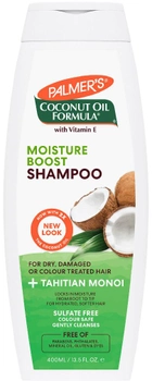 Szampon do włosów PALMER'S Coconut Oil Formula Moisture Boost odżywczy z olejkiem kokosowym 400 ml (10181033056 / 10181035173)