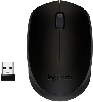 Мышь Logitech M170 Wireless Black/Grey (910-004642)
