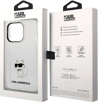 Панель Karl Lagerfeld Ikonik Karl Lagerfeld для Apple iPhone 14 Pro Max Black (3666339087074)