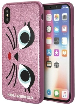 Панель Karl Lagerfeld K-Paris для Apple iPhone X/Xs Pink (3700740410943)