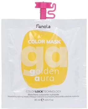 Maska do włosów Fanola Color Mask koloryzująca do włosów Golden Aura 30 ml (8008277761084)