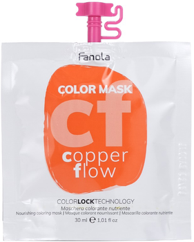 Maska do włosów Fanola Color Mask koloryzująca Copper Flow 30 ml (8008277761091)