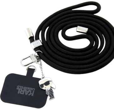 Ремешок Karl Lagerfeld Universal CBDY Cord Black (3666339170431)