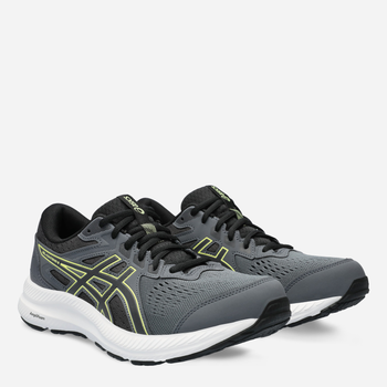 Buty do biegania męskie ASICS Gel-Contend 8 1011B492-026 44 (10US) 28 cm Szary/Czarny (4550456753303)