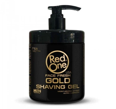 Увлажняющий гель для бритья RedOne GOLD 1000мл