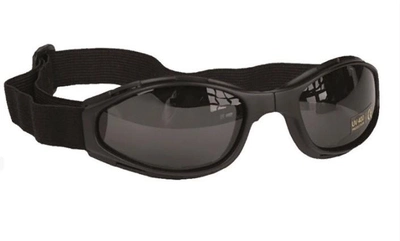 Спортивные защитные очки складные MIL-TEC ® черные An