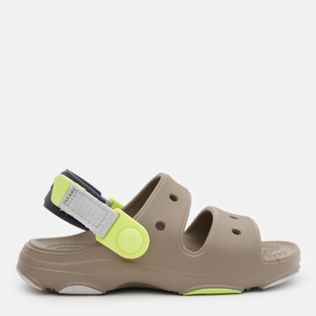 Sandały chłopięce Crocs Classic All-Terrain Sandal K 207707-2F9 33 (J2) Khaki/Wielokolorowy (196265255900)