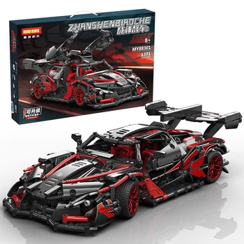 Радіокерований конструктор автомобіль Apollo Intensa Emozione від Moyu Technic, 1391 деталь