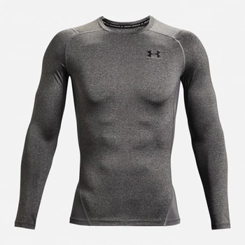 Лонгслив UA HG Armour Comp LS Серый S (1361524-090 S)