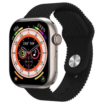 Смарт-годинник HK9 (Gen3) Pro Plus OLED екран українська мова Black