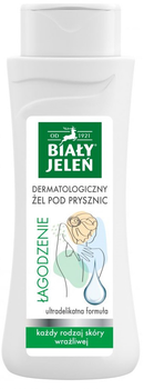 Żel pod prysznic Biały Jeleń Dermatologiczny Łagodzenie 300 ml (5900133021611)