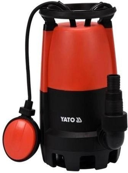 Насос для брудної води мережевий YATO 400 Вт 11000 л/год висота 5.8 м глибина 7 м (YT-85330)