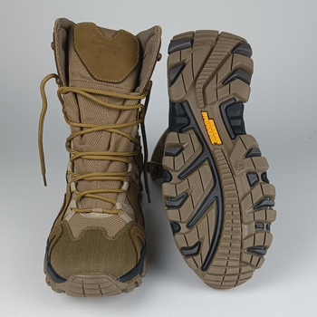 Кожаные берцы Oksy Tactical демисезонные ботинки Сoyote размер 45