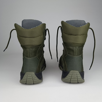Зимние кожаные берцы Oksy Tactical на мембране GORE-TEX ботинки Olive размер 40