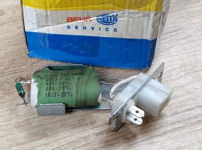 Реостат пічки HELLA 9XX009122-021 OPEL VECTRA, ASTRA F