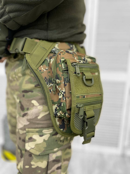 Тактична сумка стегна Elite Tactical bag Піксель