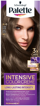 Крем-фарба для волосся Palette Intensive Color Creme 6-0 (N5) Dark Blond (3838824159577)