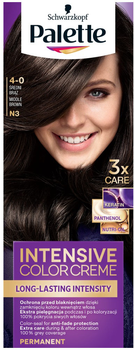Крем-фарба для волосся Palette Intensive Color Creme 4-0 (N3) Middle Brown (3838824159492)
