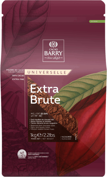 Какао-порошок Cacao Barry Extra Brute Алкалізований 1 кг (3073414270922/3073419330119)