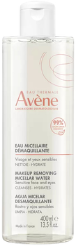 Woda micelarna Avene Makeup Removing Micellar Water do cery tłustej 400 ml (3282770390179)