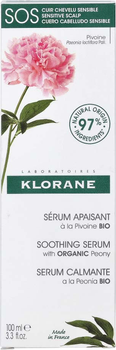 Serum do włosów Klorane Sos Soothing Serum with Peony Bio 100 ml (3282770147797)
