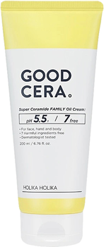 Krem do ciała Holika Holika Good Cera Super Ceramide Family Oil Cream intensywnie nawilżający dla całej rodziny 200 ml (8806334374952)