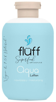 Balsam do ciała Fluff Superfood Aqua Lotion nawilżający 300 ml (5902539716931)