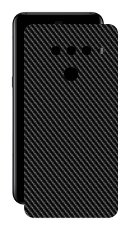 Захисна плівка StatusSKIN для LG V50 ThinQ 5G Корпус Вініл Карбон чорний