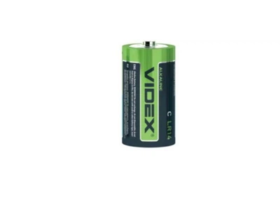 Батарейка лужна Videx LR14/C 1шт BLISTER CARD