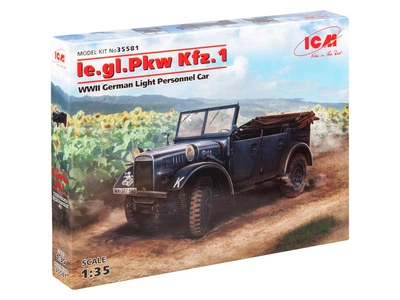 Сборная модель Внедорожник le.gl.Einheits-Pkw (Kfz.1) ICM (35581)