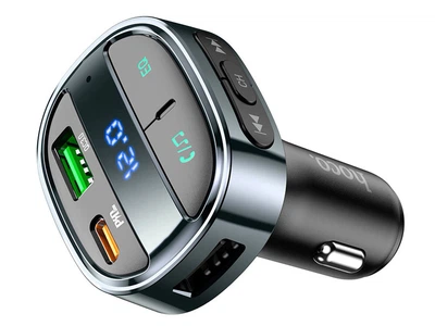 FM модулятор Bluetooth E70 Hoco QC3.0 PD30W