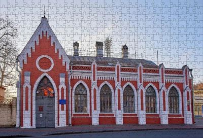 Пазл картонний Ukrainian Puzzles "Чернігівська бібліотека для юнацтва" 500 елементів