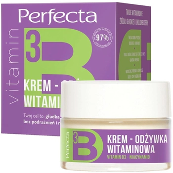 Krem-Odżywka do twarzy Perfecta Vitamins B3 50 ml (5900525078421)