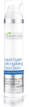 Krem do twarzy Bielenda Liquid Crystal Ultra Hydrating ultra nawilżający na bazie ciekłokrystalicznej SPF15 100 ml (5902169013608)
