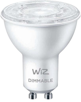 Розумна лампочка WIZ GU10 4.7W(50W 400Lm) 2700K димована Wi-Fi (8718699786250)