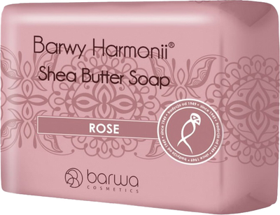 Mydło Barwa Barwy Harmonii Shea Butter Soap w kostce Rose 190 g (5902305002589)