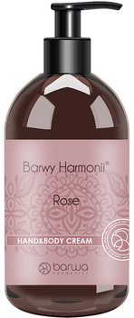 Krem do rąk i ciała Barwa Barwy Harmonii Hand&Body Cream Rose 200 ml (5902305007973)