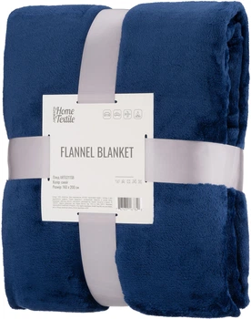 Плед ARDESTO Flannel Синий Полуторный 160х200 см (ART0211SB)