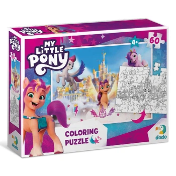 Пазл 2 в 1 "Мои маленькие пони. Во дворце", 60 элементов Dodo My Little Pony (4823115905345)