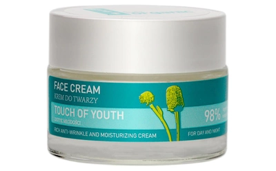 Krem do twarzy Be Organic Touch of Youth przeciwzmarszczkowy 50 ml (5905279400528)