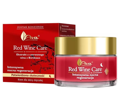 Krem Ava Laboratorium Red Wine Care na noc do skóry dojrzałej 50 ml (5906323007007)